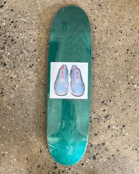 prada skateboard deck|Alltimers' Prada Skate Deck Is a Subtle Nas Reference.